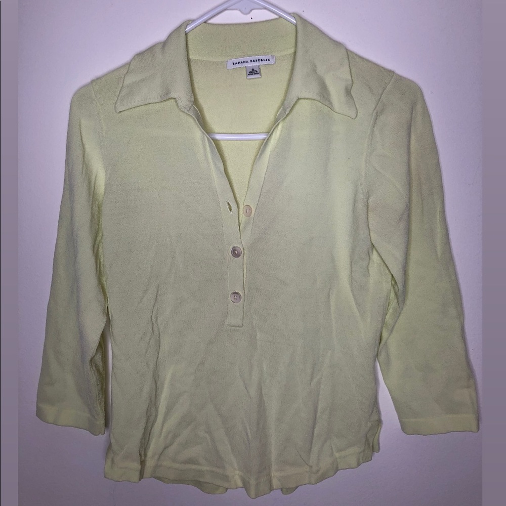 Light mint green button up shirt